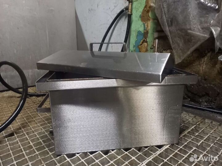 Коптильня горячего копчения из нержавейки