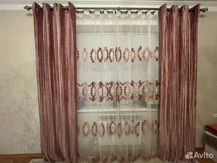 Занавески шторы тюль бу