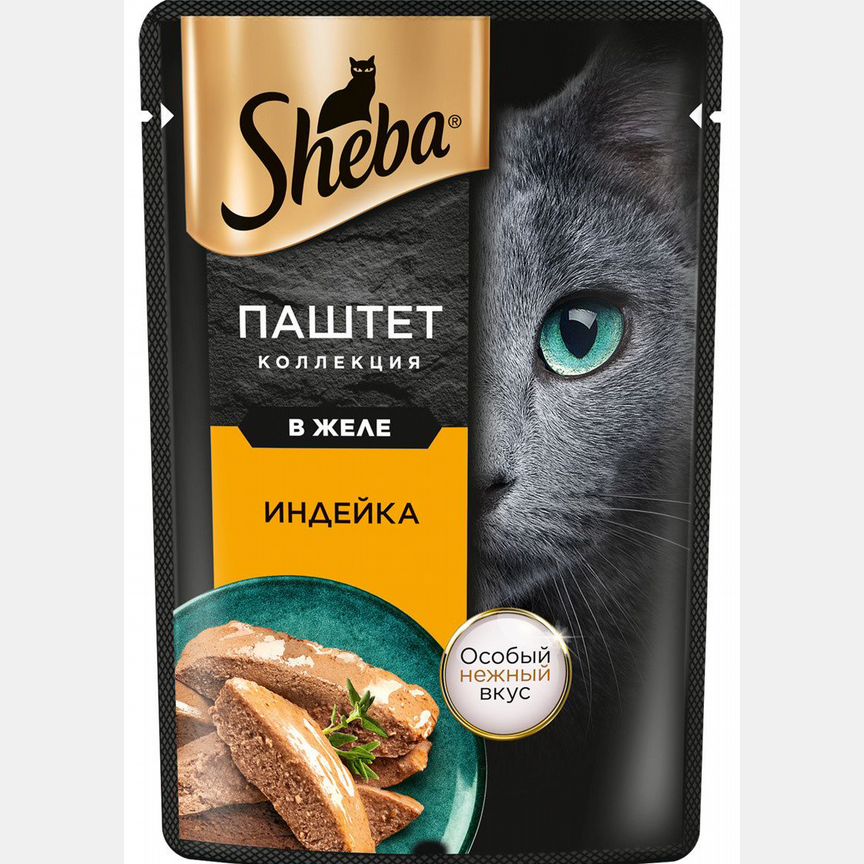 Sheba влажный корм для кошек "Нежный паштет