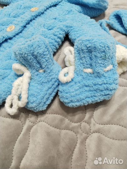 Комплект для мальчика на выписку