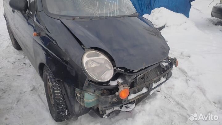 Daewoo Matiz 0.8 МТ, 2013, битый, 156 000 км