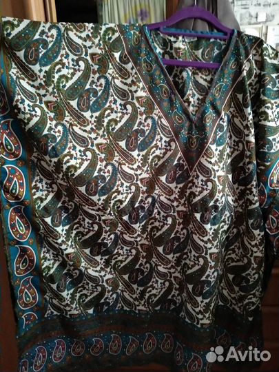 Восточная туника пляжная 50-56