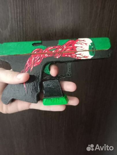 Глок 18 из дерева