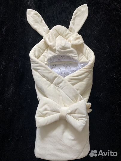 Конверт на выписку с бантом и шапочкой