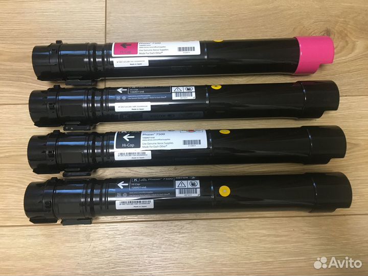 Оригинальные картриджи Xerox Phaser 7500