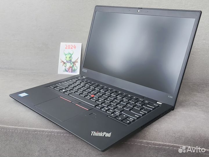 Крепкий Тонкий 4-ядерный Мощный ThinkPad X390 i5