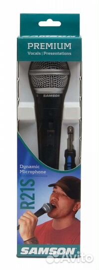 Динамический кардиоидный микрофон Samson CR21S