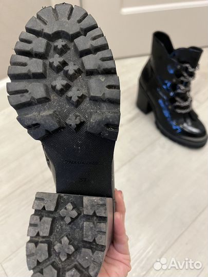 Paolo conte лаковые ботильоны 37