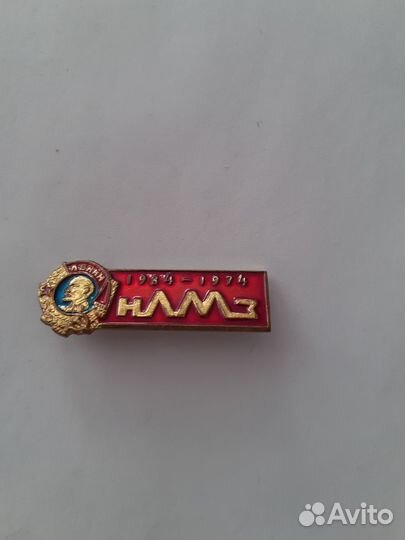 Значок нлмз Новолипецкий металлургический завод