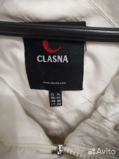 Белый Пуховик женский 50-52