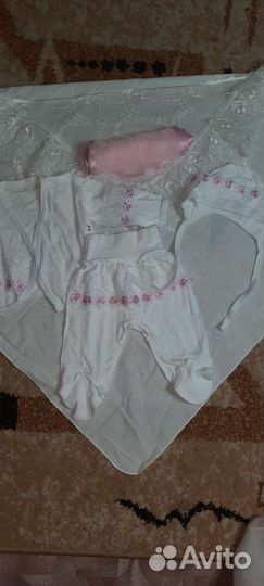 Конверт на выписку летний для девочки