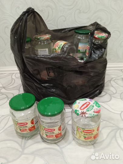 Стеклянная банка 3л, 1л, 700г