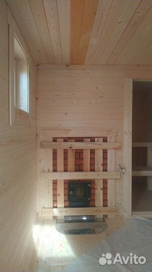 Баня перевозная 5м на 2.4м