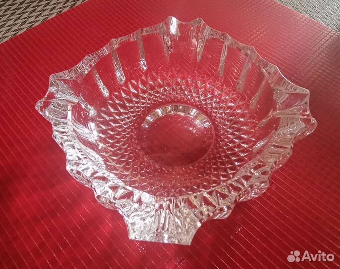 Хрустальная пепельница