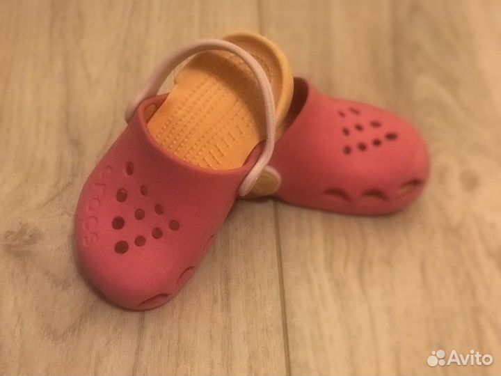 Кроксы crocs сабо детские c6 оригинал