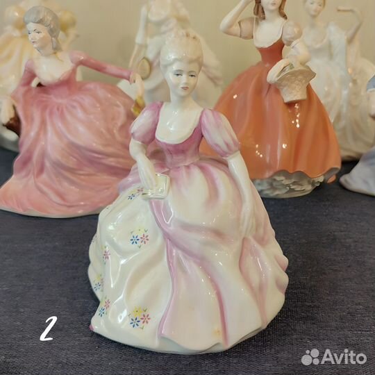 Английские статуэтки. Royal Doulton и Coalport