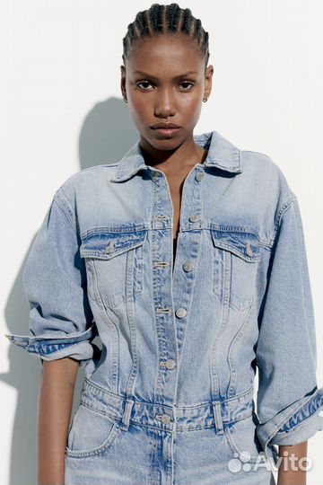 Комбинезон джинсовый zara s