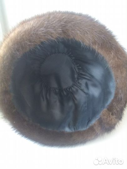 Шапка норковая женская