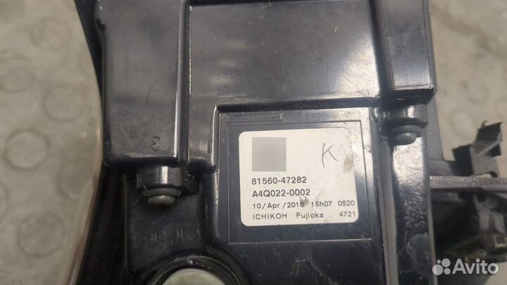 Фонарь (задний) Toyota Prius, 2018