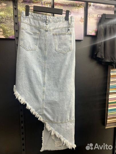 Джинсовая юбка