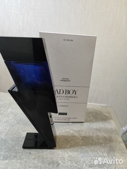 Carolina herrera bad boy cobalt elixir 100 мл