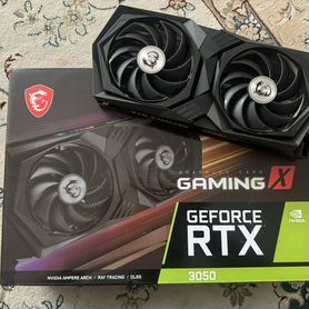 Видеокарта msi rtx 3050 gaming x 8gb