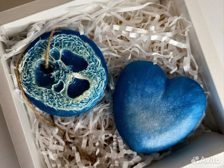 Подарочный набор из мыла и свечей