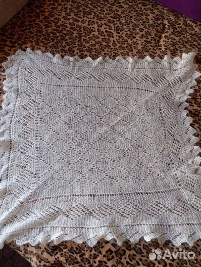 Пуховый платок 2 шт