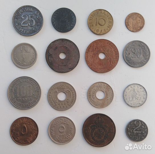 Монеты иностранные с 1851 г