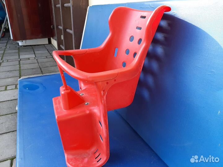 Детское кресло на велосипед бу