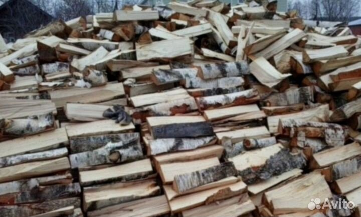 Дрова березовые колотые