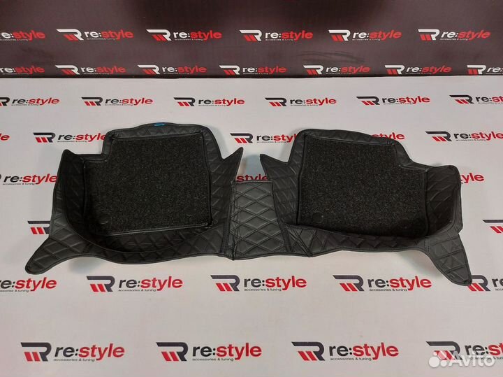 Ковры салона 3D Subaru Impreza 12-16г U2678