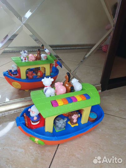 Развивающая игрушка Ноев ковчег со звуком Корабль