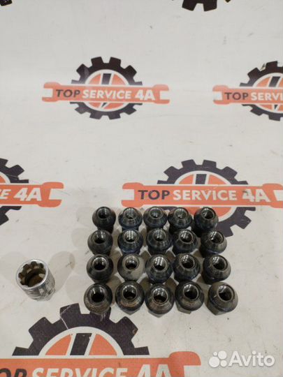 Колесные гайки Toyota Harrier MCU15 1MZ-FE 1998