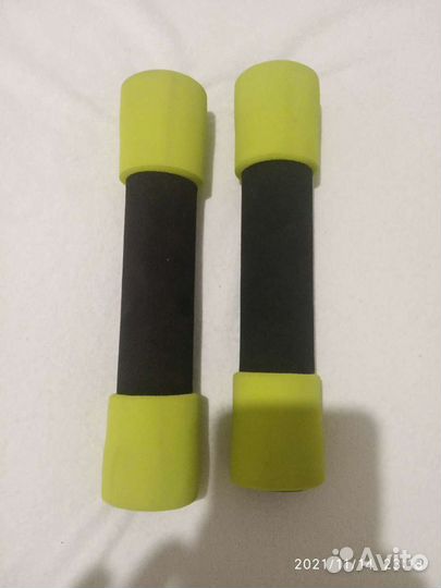 Гантели неопреновые 1 кг 2 шт