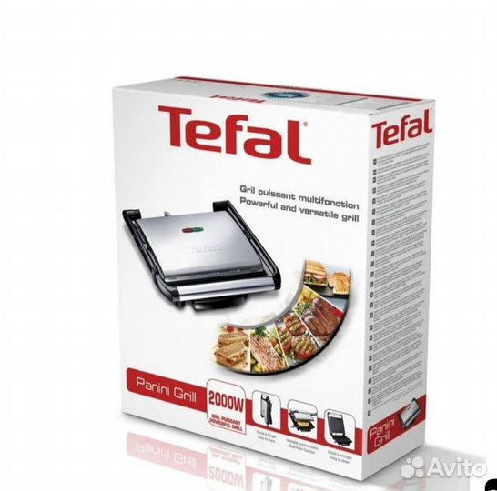 Новый электрогриль tefal