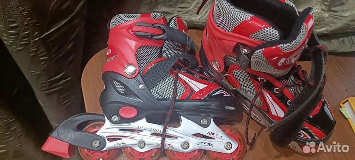Роликовые коньки детские раздвижные 31-34