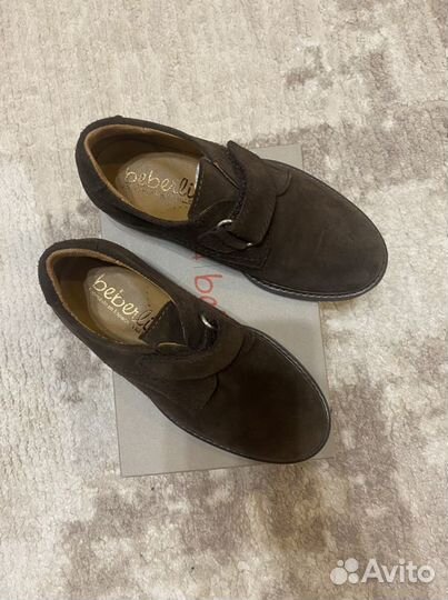 Замшевые дерби туфли Beberlis 29р
