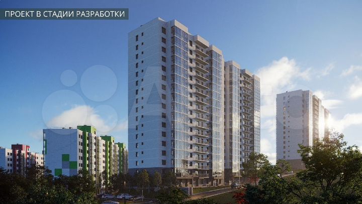 2-к. квартира, 55,9 м², 8/9 эт.