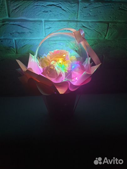 Букет в шаре