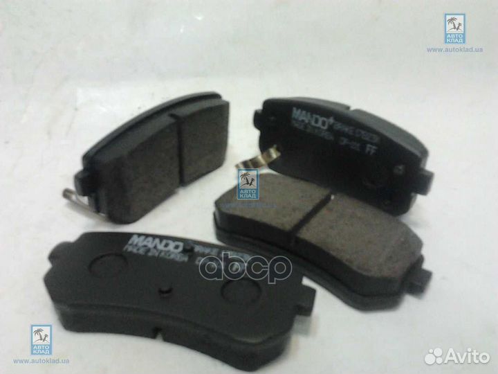 Колодки зад.hyundai/KIA MPH35 Mando