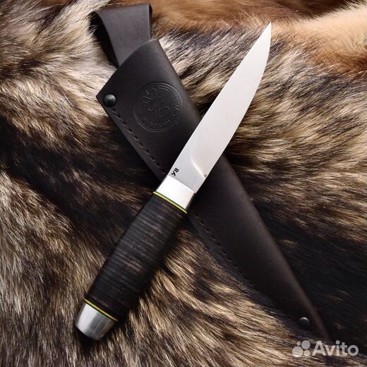 Финка народная №4, сталь У8