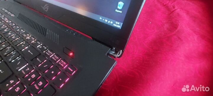 Ноутбук asus rock gl703v