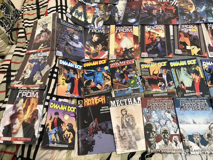 Комиксы Майор гром бесобой диллан дог ходячие мерт