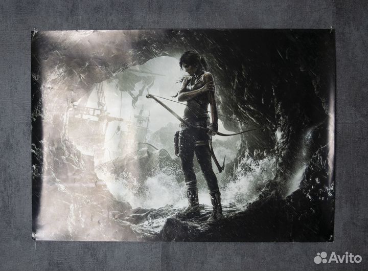 Игровые постеры Fallout, BioShock, Tomb Raider