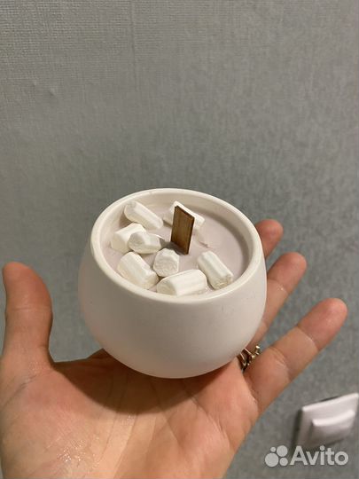 Аромосвечи ручная работа фитиль треск камина