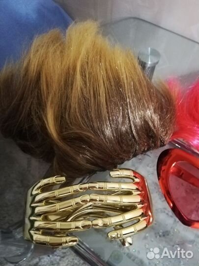 Комплект карнавальный: парик + очки