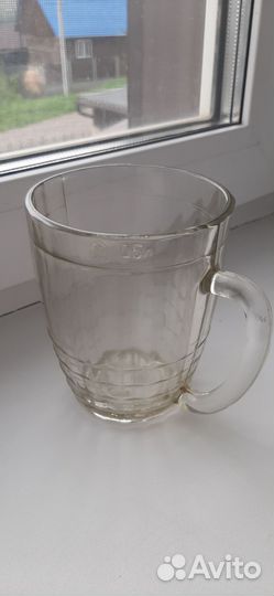 Пивная кружка СССР стекло