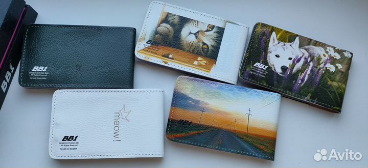 Kapтхoлдep из натуральной кожи вв1 Design Studio