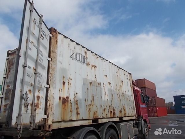 Контейнер морской 20 футов б/у gatu1012392